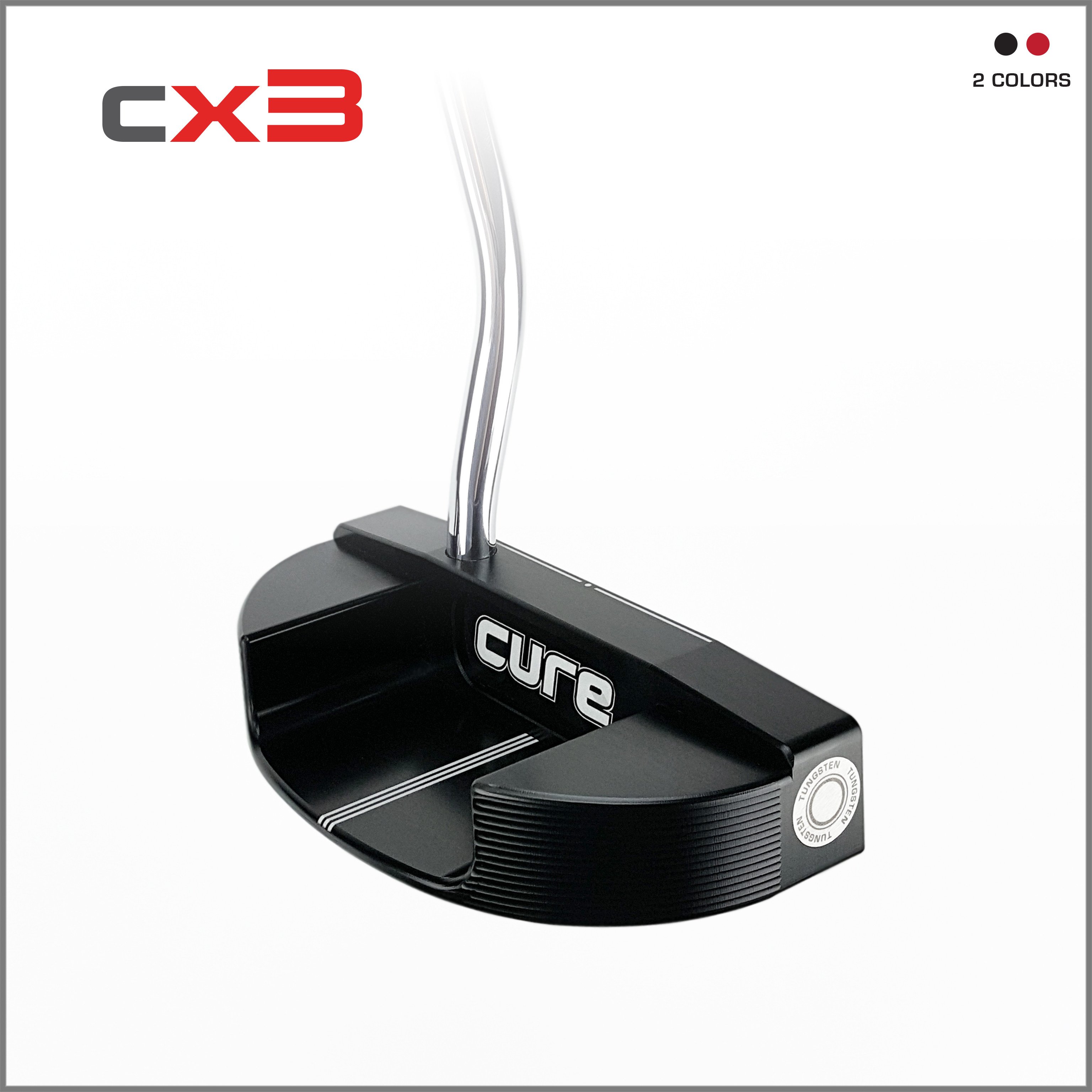 putter, Cure, CX3, oversized putters