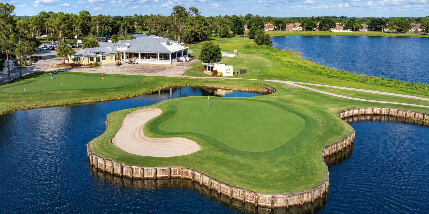 Sun 'N Lake Golf Club - Deer Run Island Green