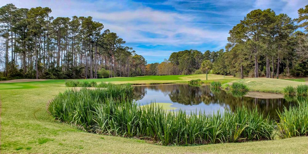 Whispering Pines Golf Course By David Theoret