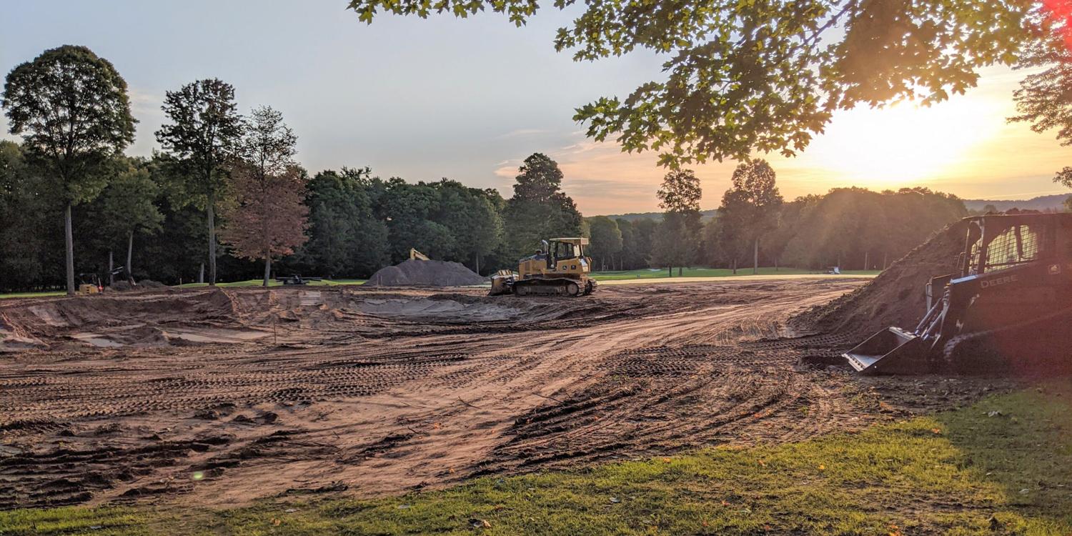 The first hole of Boyne Highlands’ Donald Ross Memorial course is in the process of getting a new look.