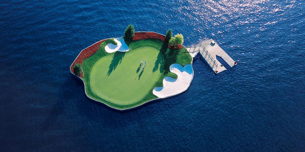 Home of The Floating Green