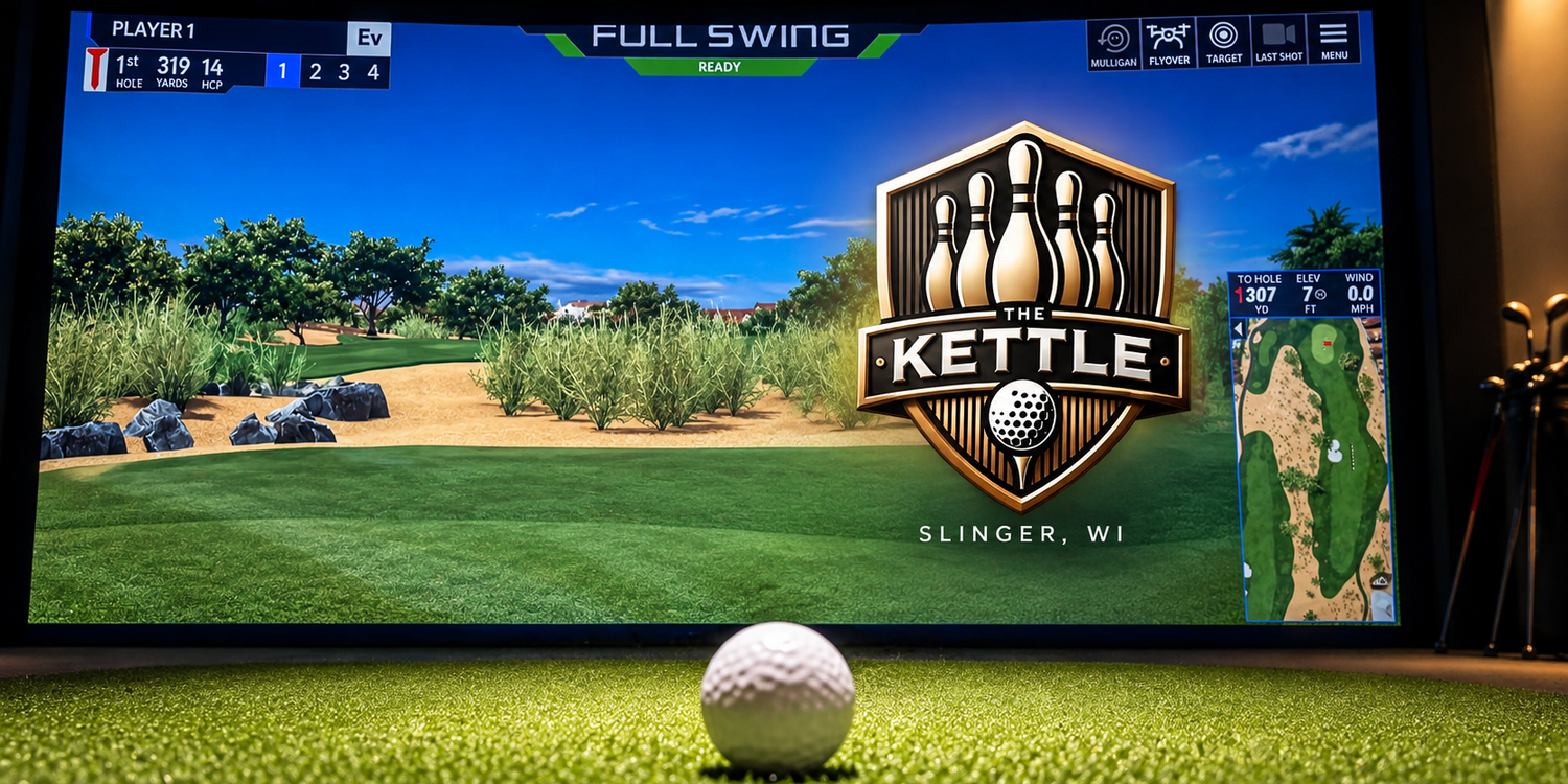 The Kettle in Slinger Announces Fall Golf Simulator Leagues