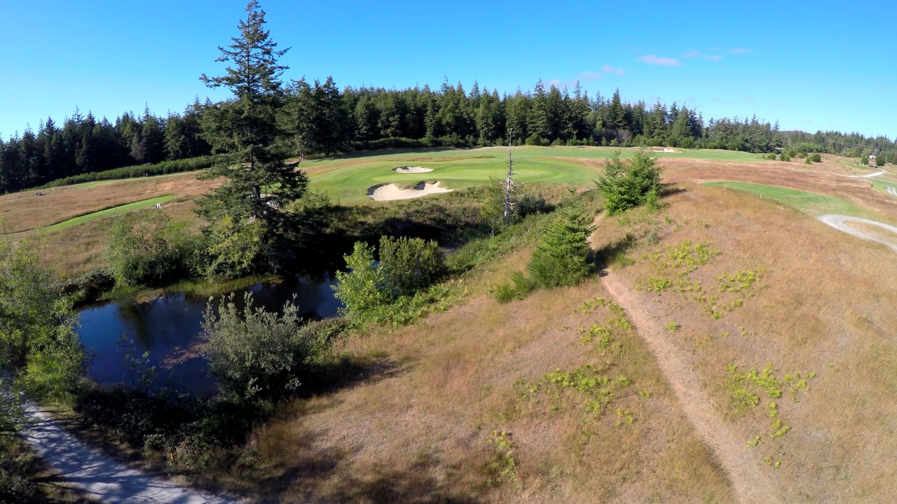 Aerial Views Of Bandon Crossings Golf Course